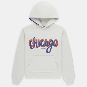 Madhappy Chicago Exclusive Unisex Cotton Fleece Hoodie in Murmur Large NEW